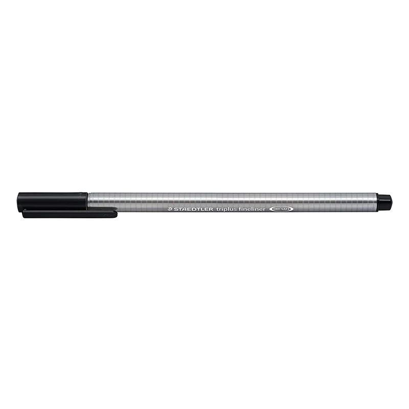 Staedtler 334 Triplus Fineliner Superfine Point Pens, 0.3 mm, Assorted Colours, Pack of 4