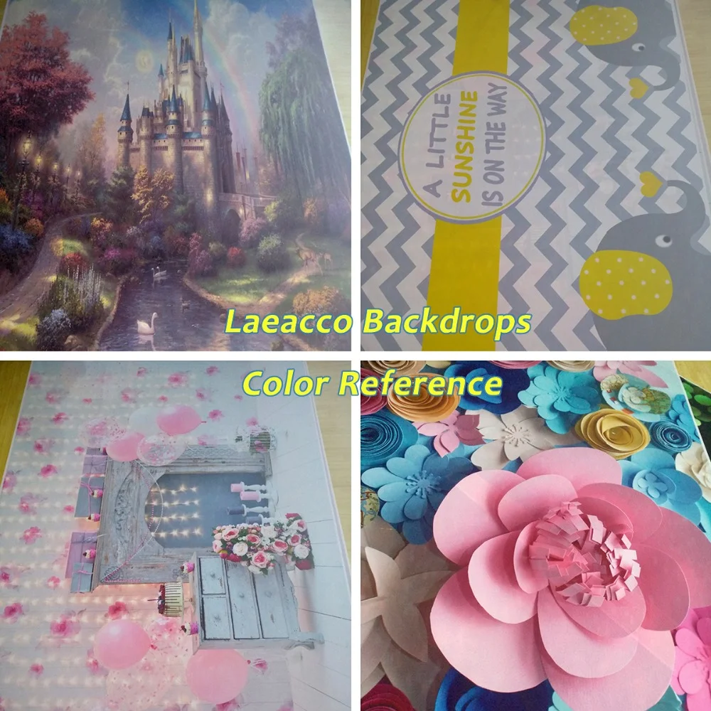 Laeacco фон для фотосъемки с изображением красной ковровой дорожки в голливудский горошек со звездами и блестками для детского дня рождения