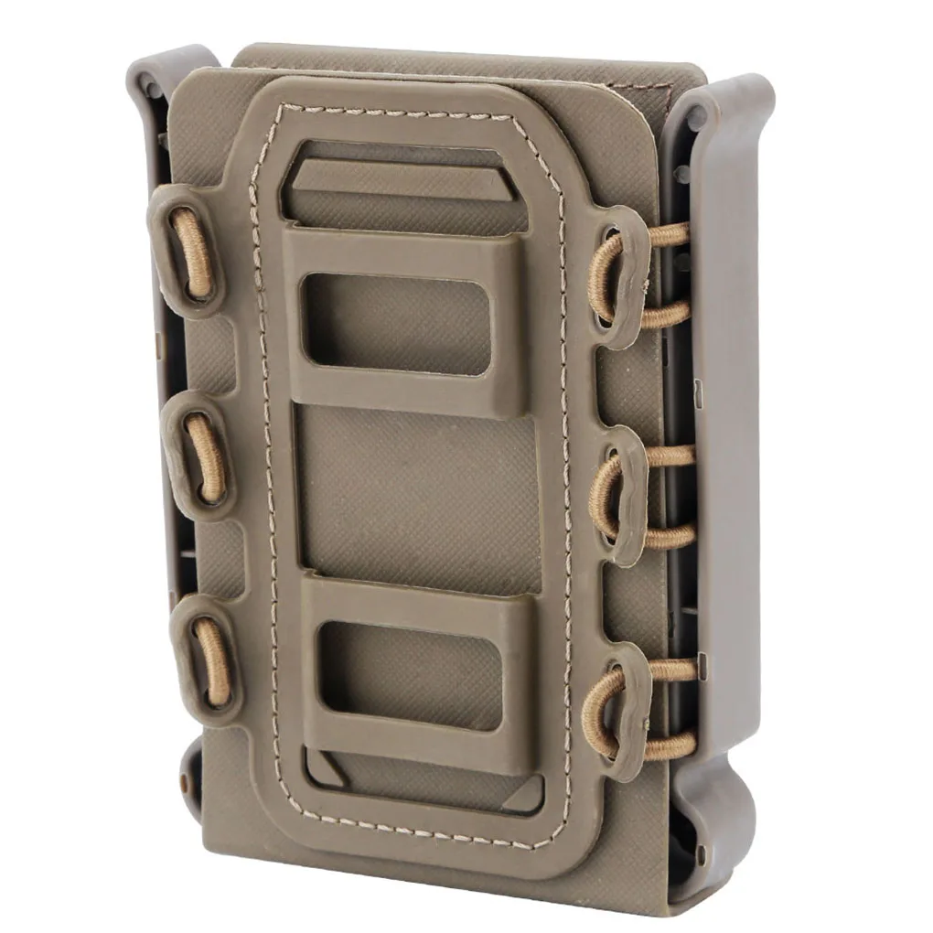 Quick Release Tactical Mag Nylon Holster Case, Outdoor Rápido Revista Bolsa, Substituição da Caixa para Molle Sistema Belt, 5.56, 7.62