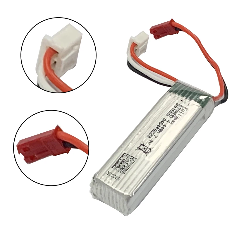Original Wltoys A160-J3 A300 A280 Battery 7.4V 600mAh 4.44WH High Quality Li-Po Battery A160 J3 Battery