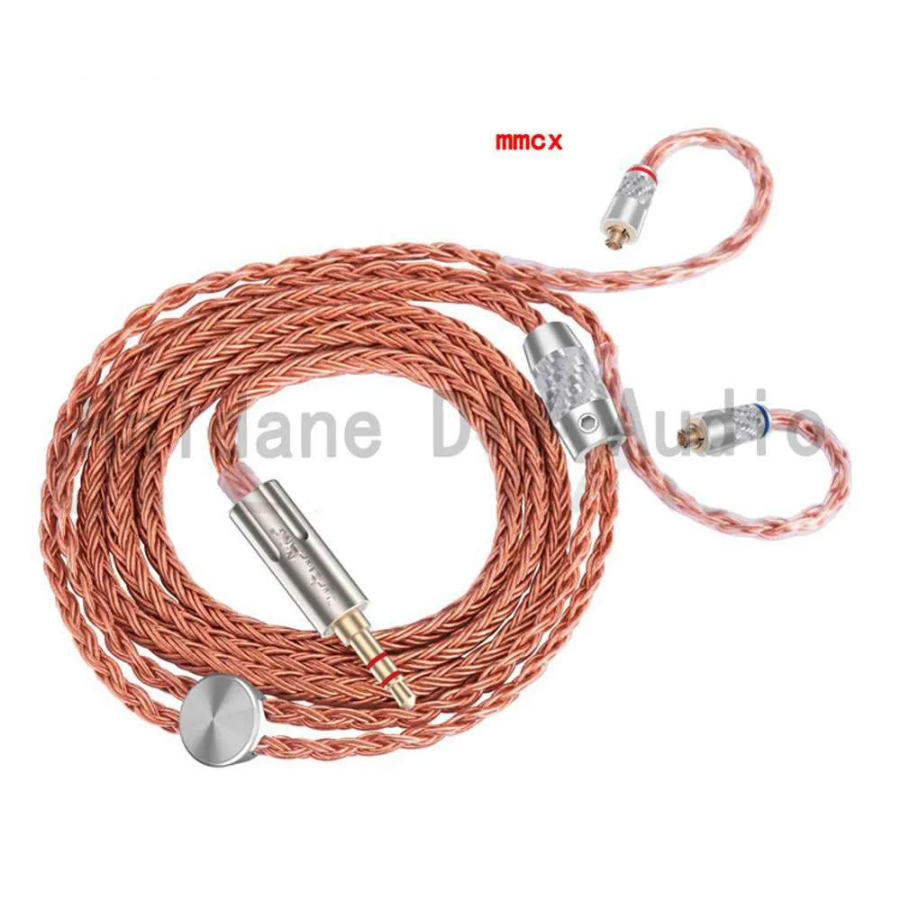 Thouliess 16Cores Pure Copper Upgrade Headphone Cable MMCX/2Pin For ZSX TFZ W4r UM3x 1964 Heir 10.A IEM8.0 IEM10.0 se535 215 846