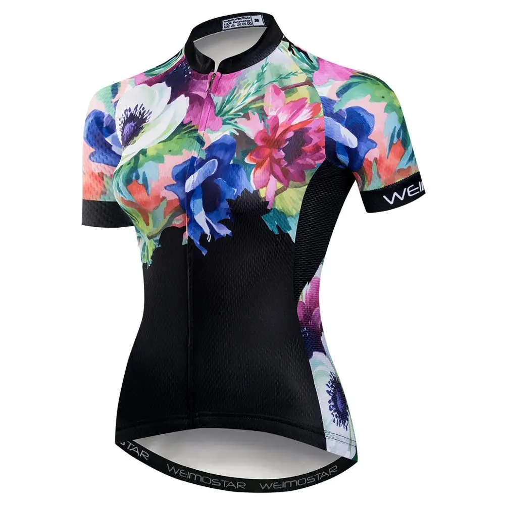 Cycling Jerseys Women Breathable Short Sleeve mtb Bike Shirt Summer Bicycle Tops Outdoor Racing Sportwear S-3XL