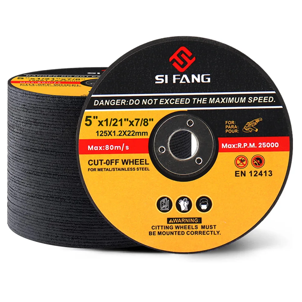 Discos de Corte de Cortar Rodas Flap Lixar Moagem Rebarbadora 125 mm 550 Pcs Aço Inoxidável