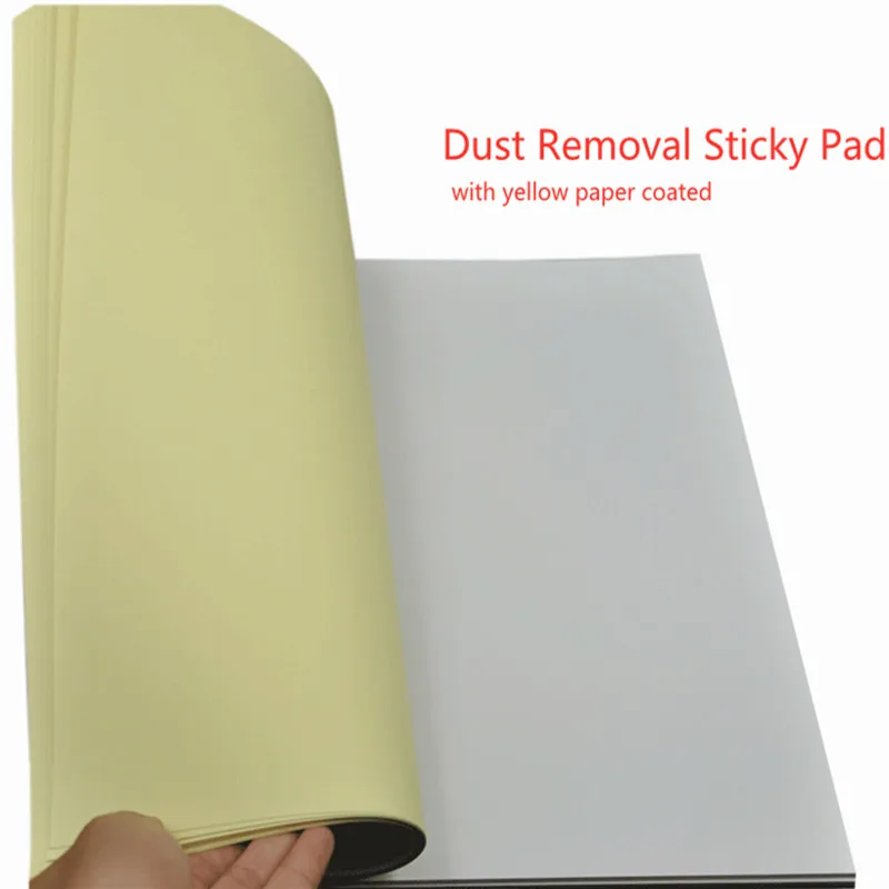 RIFERFEEL DCR-PAD 240mm*330mm Reusable Cleanroom Dust Sticky Removal Paper Pad For Cleaning Silicone Roller Accept OEM Printing