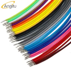 Angitu 40colors DIY 4mm PC PSU Power Extention Cable For ATX/EPS/CPU/GPU/PCIE Cables Sleeved 1007 18AWG 4.2mm Crimped