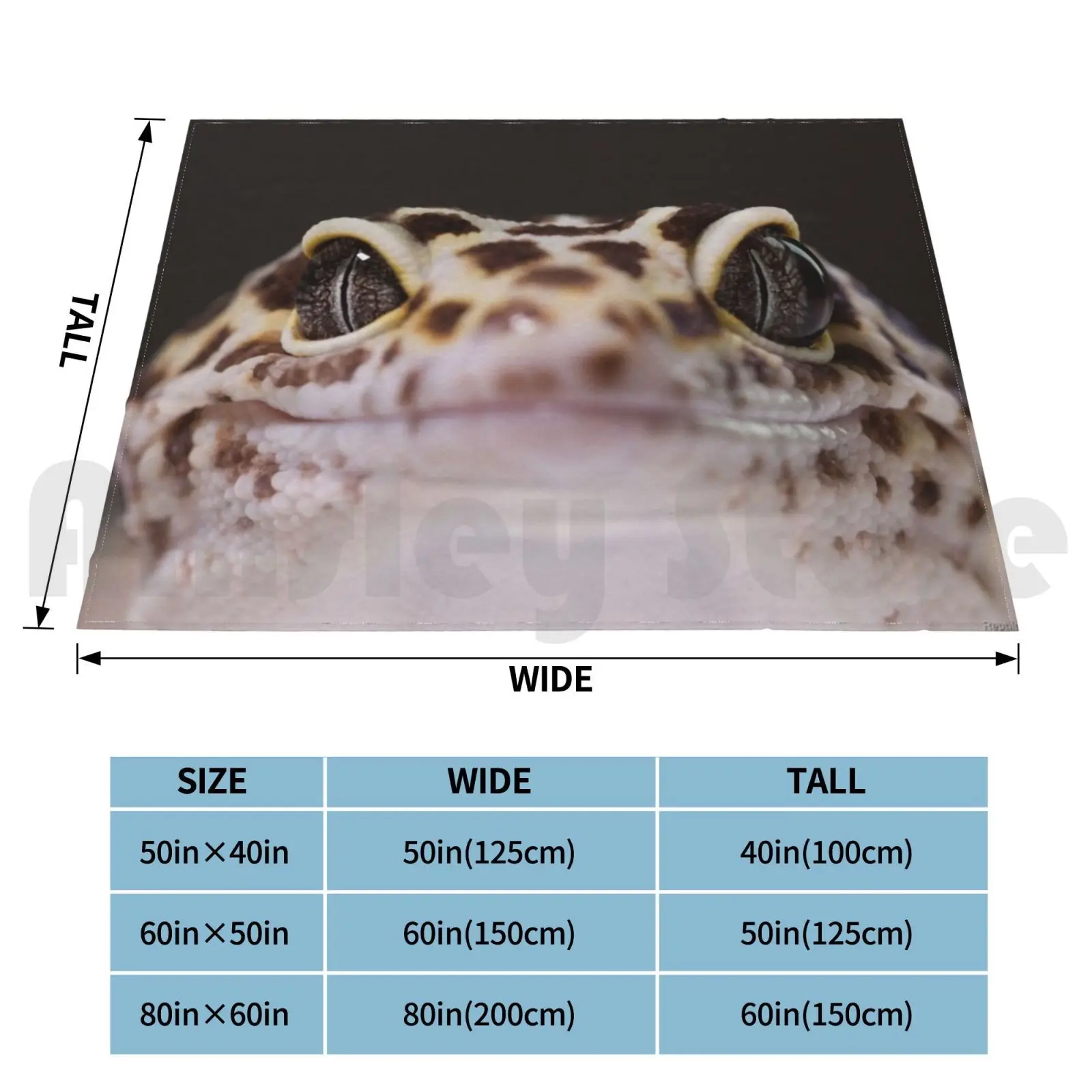 Leopard Gecko Blanket For Sofa Bed Travel Animal Lizard Wildlife Gecko Reptile Nature Herpetology Animals