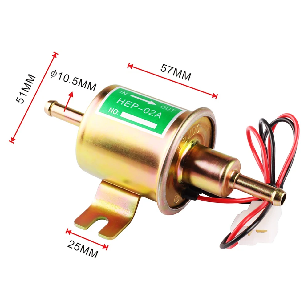 Hep-02a low pressure fuel pump, low pressure electric petrol pump, 12 V petrol pump, car petrol pump