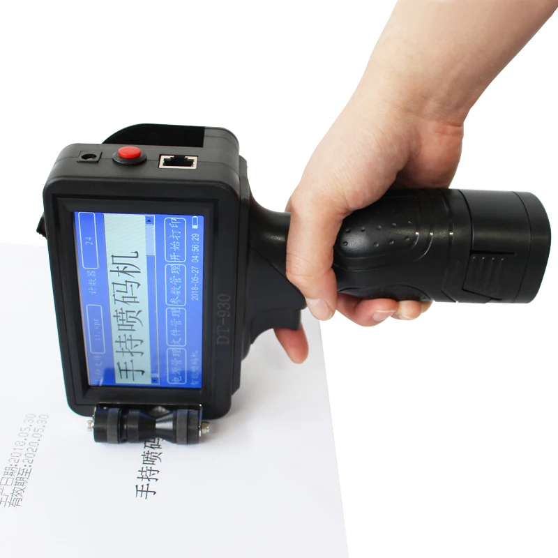 

Hot selling new handjet portable printer Manual Logo Batch Expiry Date handheld inkjet printer Coding Machine