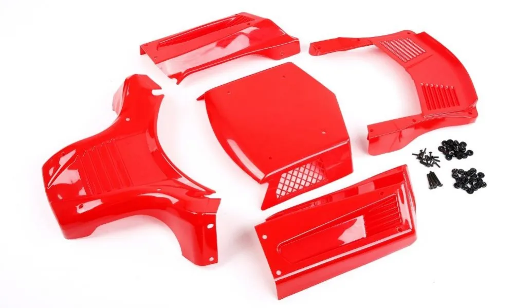 

Drop-resistant Injection Car Body Shell Protection Set Fit for 1/5 Losi 5ive-t Rovan LT King Motor X2