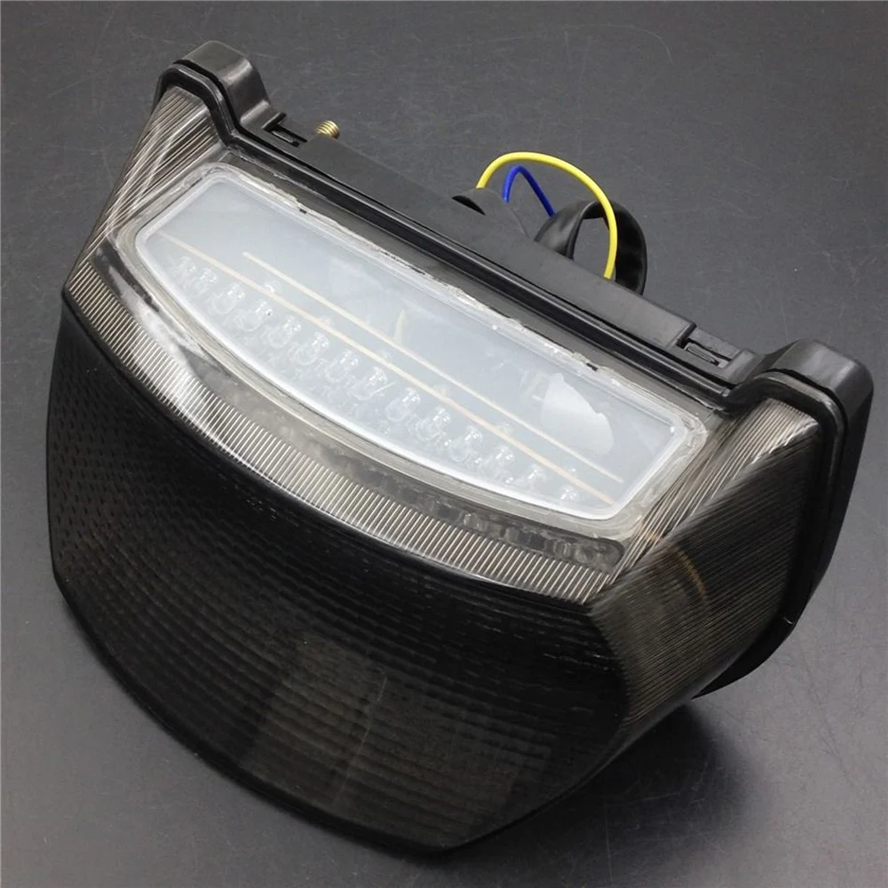 Smoke LED Tail Brake Turn Signal Light Fit For Kawasaki Ninja ZX7R ZX750 ZX7RR 1996-2003 view 4