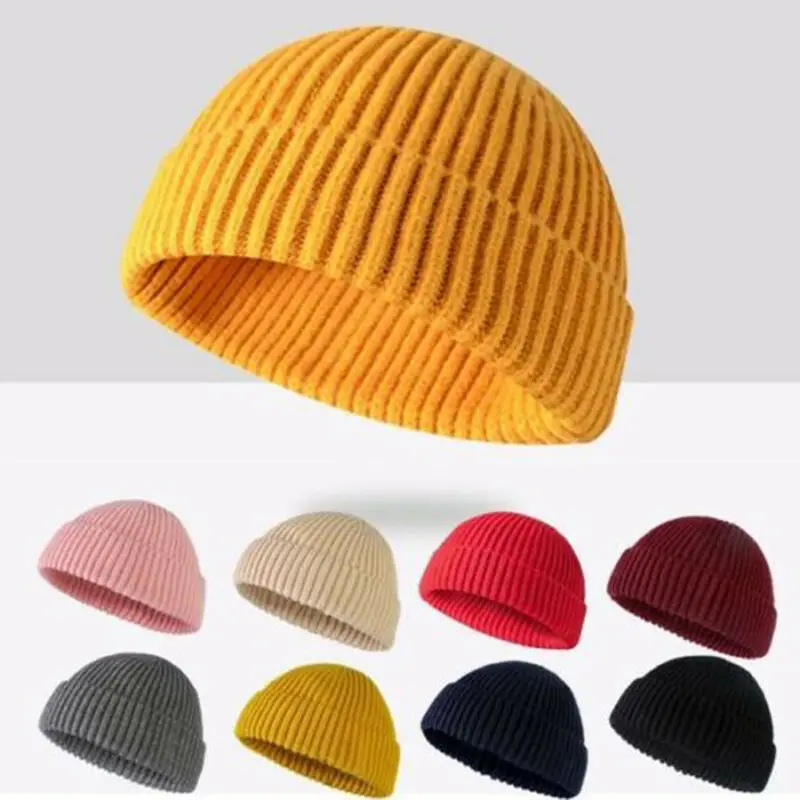 Bonnet sans bord rétro pour hommes, Skullcap, Baggy Melon Cap, Hip Hop FishSuffolk Beanies, Streetwear Hats, Fashion With Hats, Winter