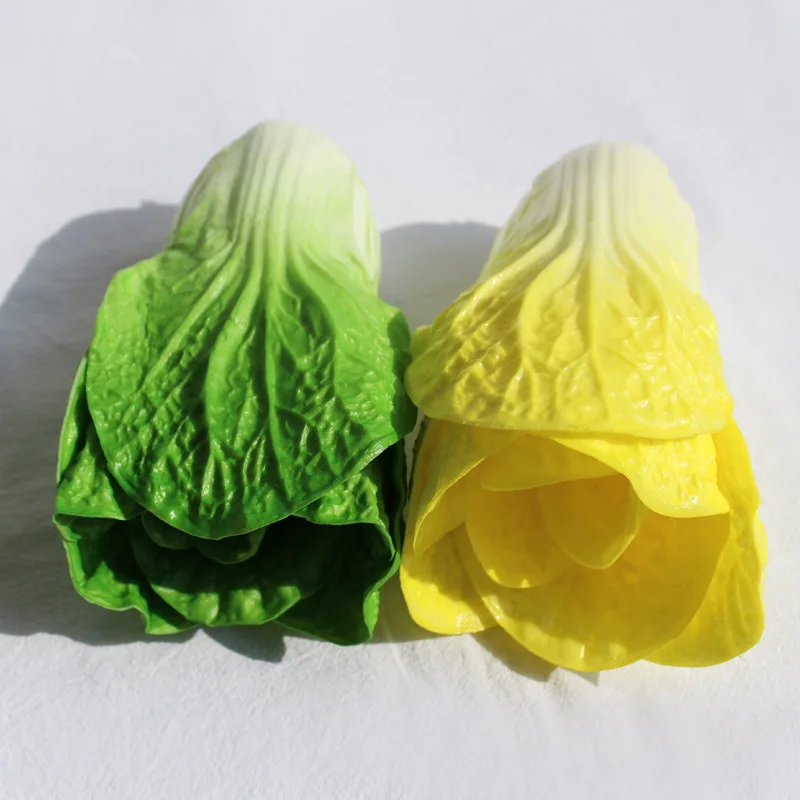 Artificial Foods & Vegetables for Home Kitchen Vegetable Shop Restaurant Window Display Fake Cabbage Props