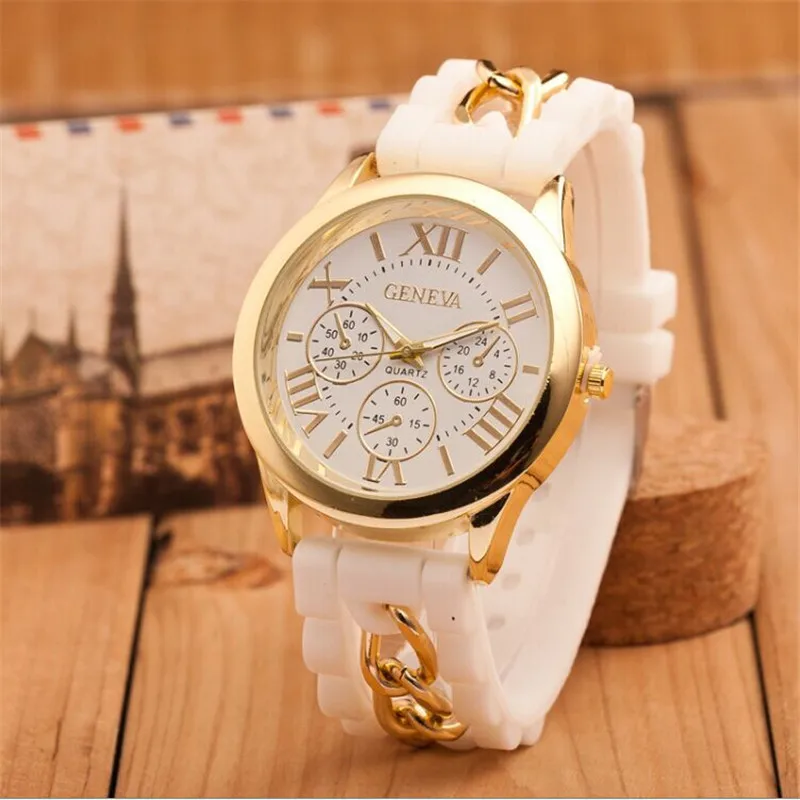 Pop Vogue Silicone Watches Women Sport Pretty Quartz Wristwatches Novelty Crystal Ladies Watches Cartoon reloj mujer clock