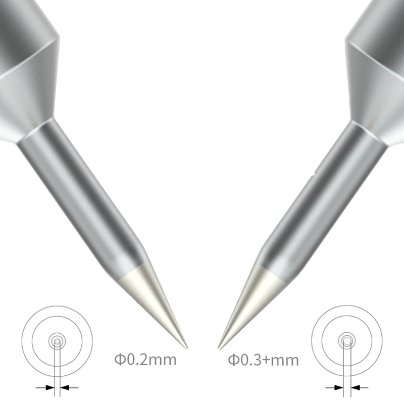 Qianli Universal Soldering Iron Tips Replaceable Lead Free K J I Welding Tips for 936 Soldering Stations BGA Rework Tool