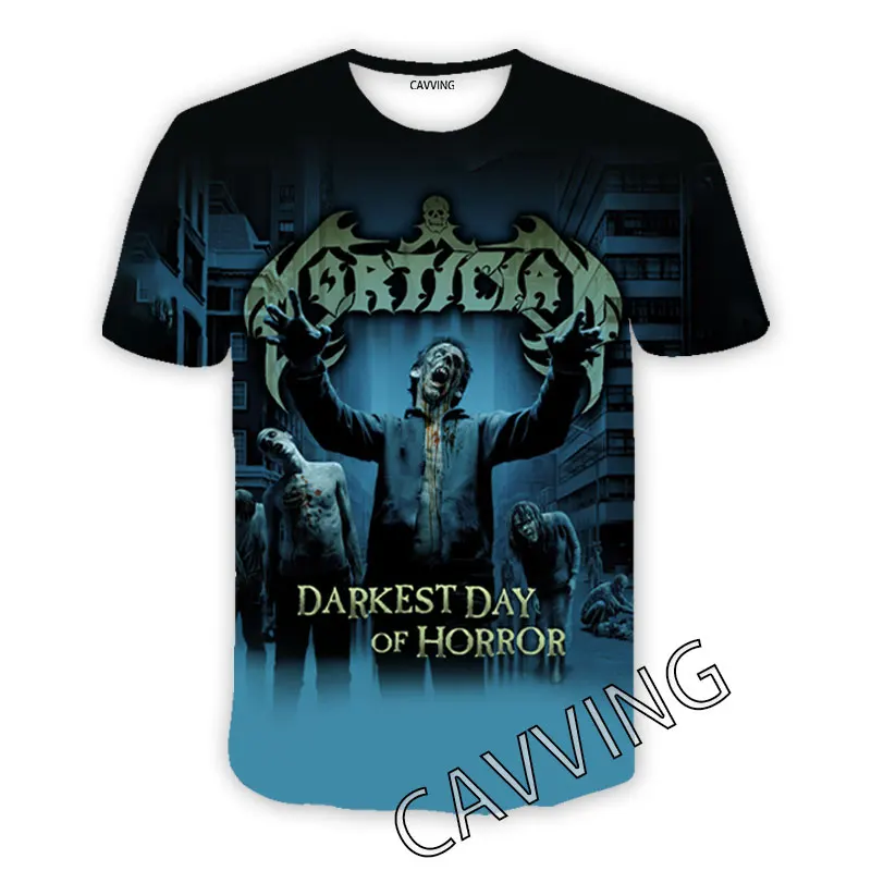 New Fashion Women/Men's 3D Print  Mortician Rock  Casual T-shirts  Hip Hop Tshirts Harajuku Styles Tops Clothing  Size : S-7XL