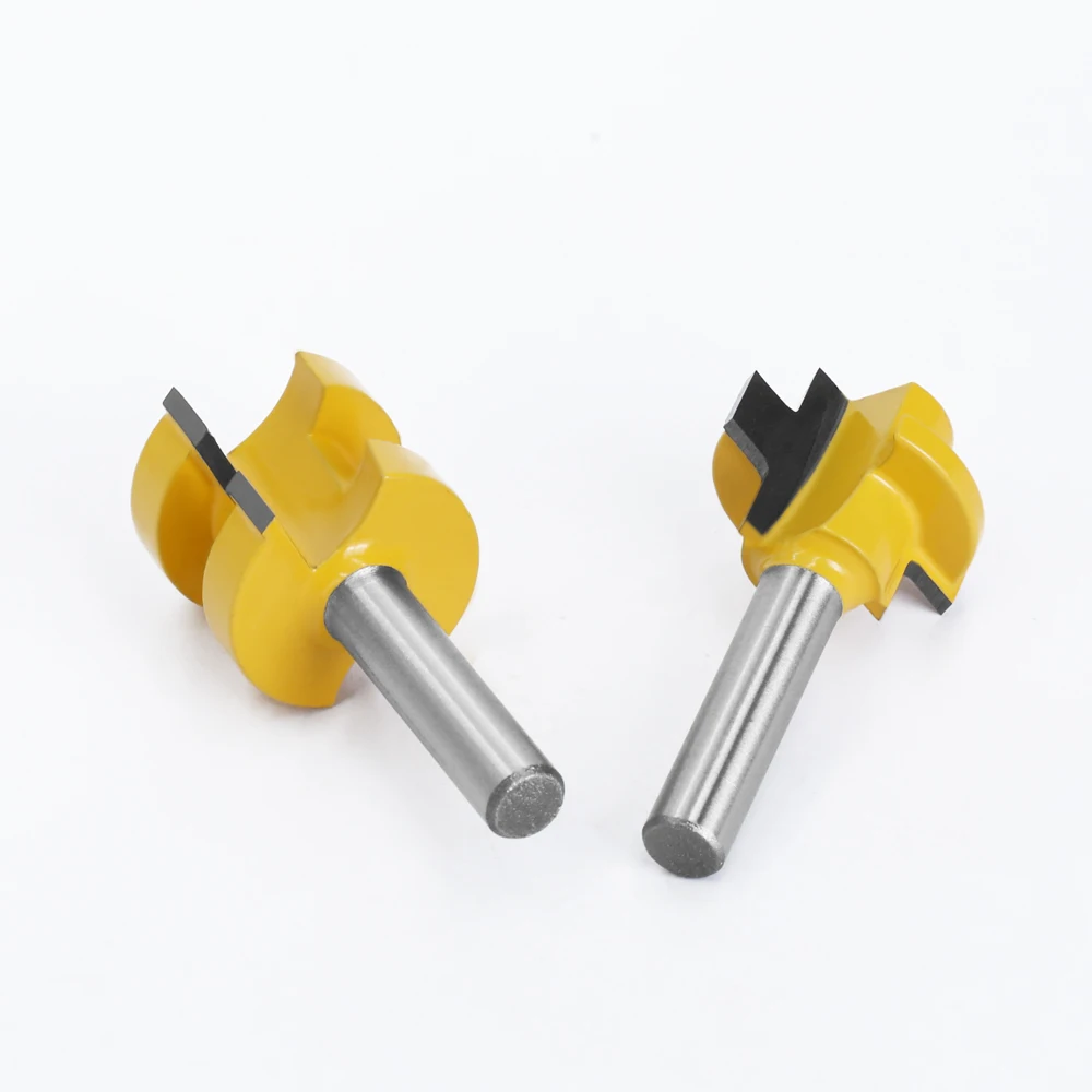 Imagem -03 - Vie-t-slot Quadrado Dente Tenon Fresa Faca de Escultura Router Bits para Ferramenta de Madeira Carpintaria Mc02140 mm Haste Pcs la