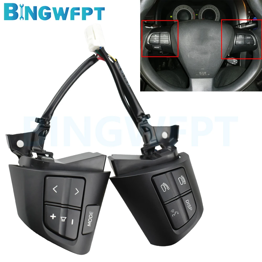 

Steering Wheel Audio Control Button For TOYOTA COROLLA ADE150 NDE150 NRE150 ZZE150 2010-2013 84250-02230 8425002230