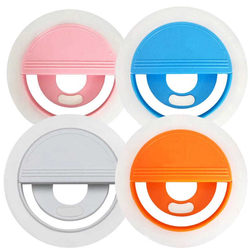 JingTider SF-002 LED Selfile Flash Light 36 LED Bulbs MINI LED Right Light High Quality 5600K For Female Selfies Rechargeable