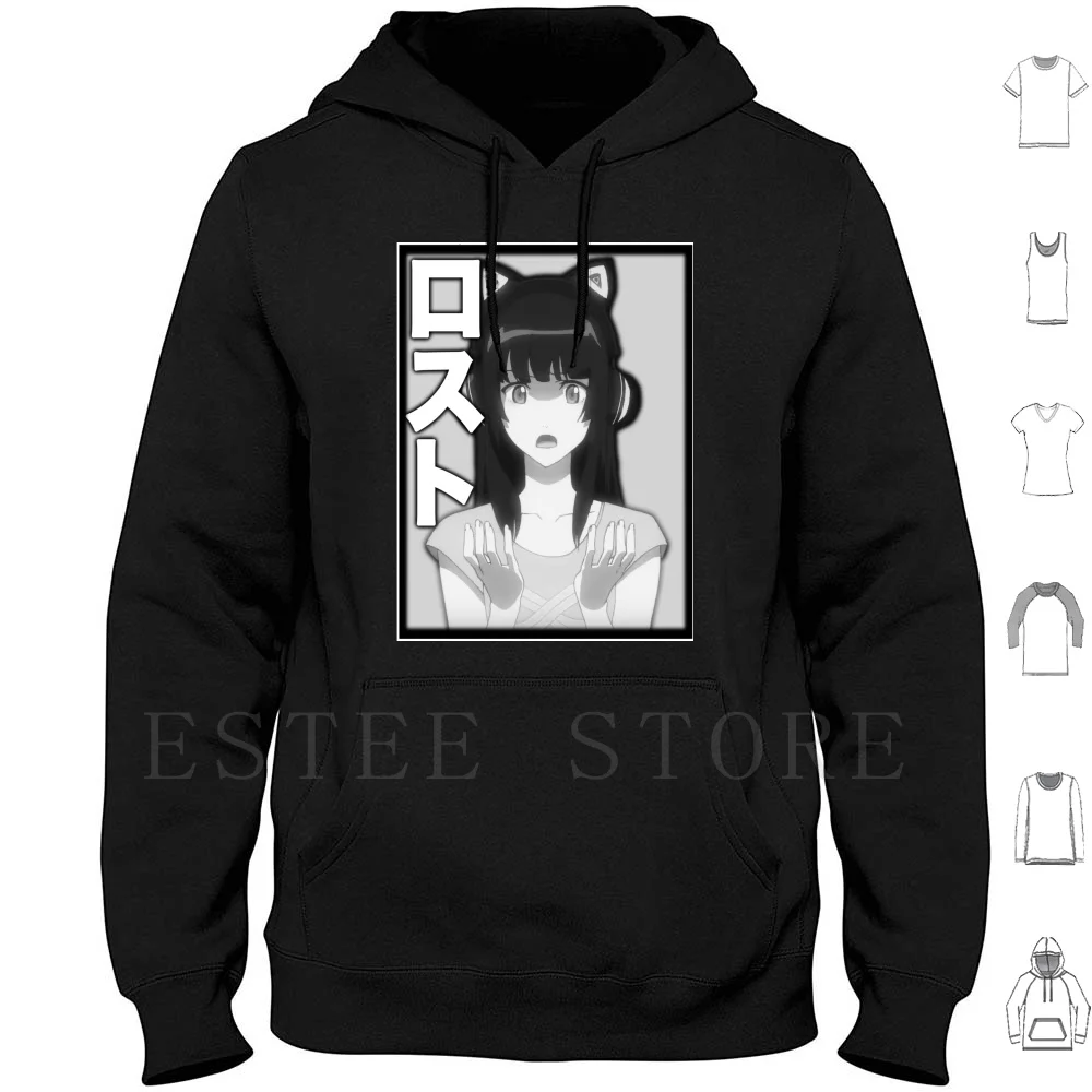 Sudaderas con capucha de manga larga Lost Naota Naota Nandaba FLCL Fooly Cooly Anime Manga Sad Boys Sad Boy Sadboi Sad Boi Yung Lean