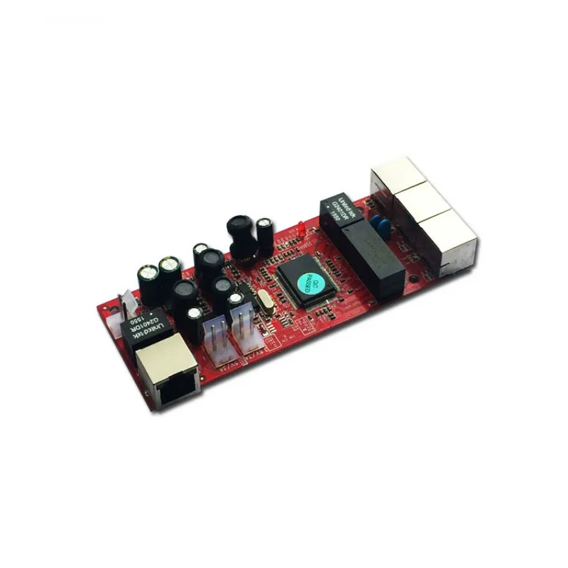 OEM/ODM 10/100/1000Mbps 4 Ports PCBA  Ethernet Switch PCB /Network Switch module poe switch  ethernet switch