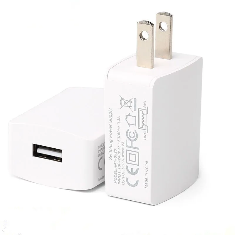 2pack USB Wand Stecker 5V 2A AC Power Adapter Kompatibel mit Für iPhone,iPad,Samsung, tablet, Kindle und Mehr