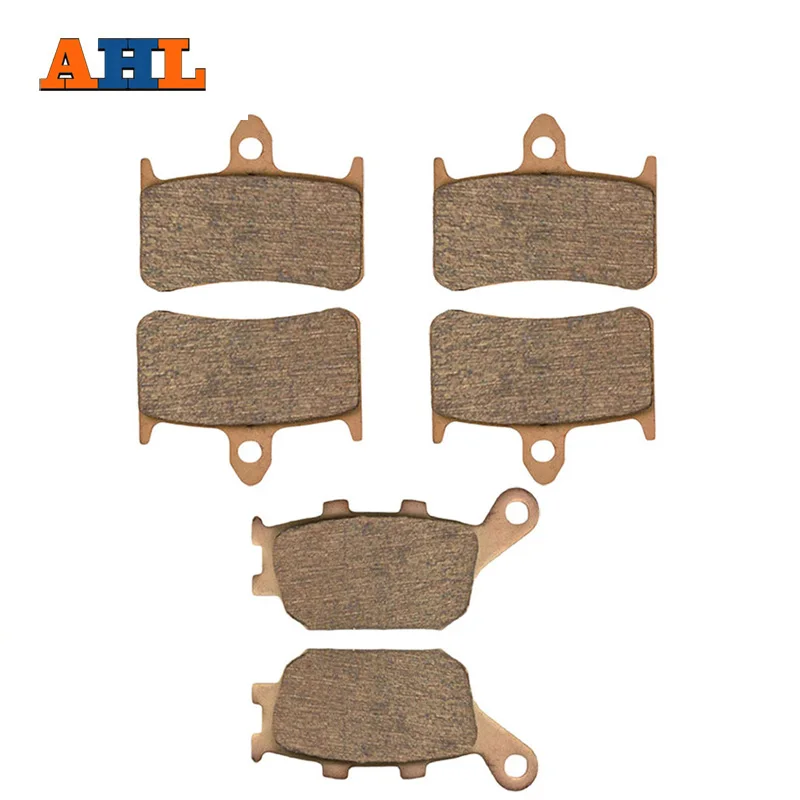 

AHL Motorcycle Front and Rear Brake Pads for HONDA 919 CB900 F CB900F 2002-2007 Sintered Brake Disc Pad Kit