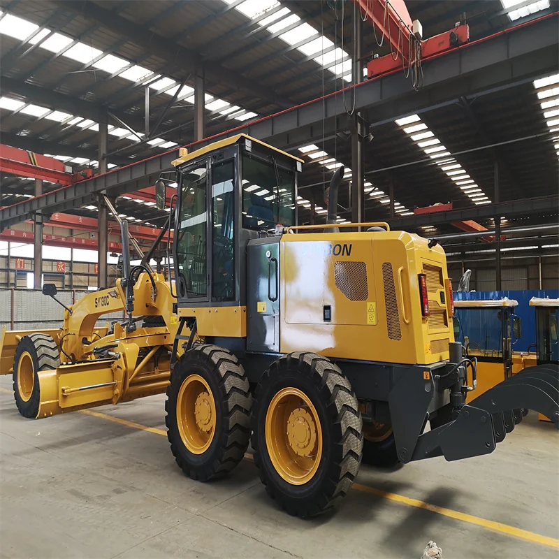 2021 Farm Garden Machine Road Construction Equipment SY130C Widely Used Mini Motor Grader