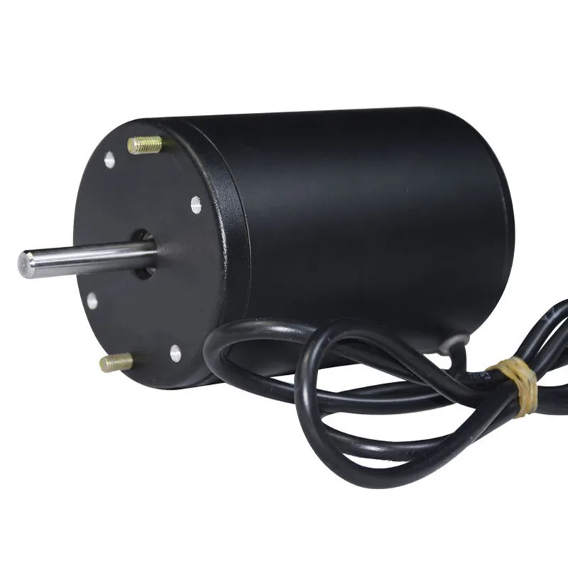 

φ77mm PMDC Motor DC 12V 24V 150W 200W 3500rpm~7000rpm Permanent Magnet DC Motor with Double Bearing and 8mm Shaft