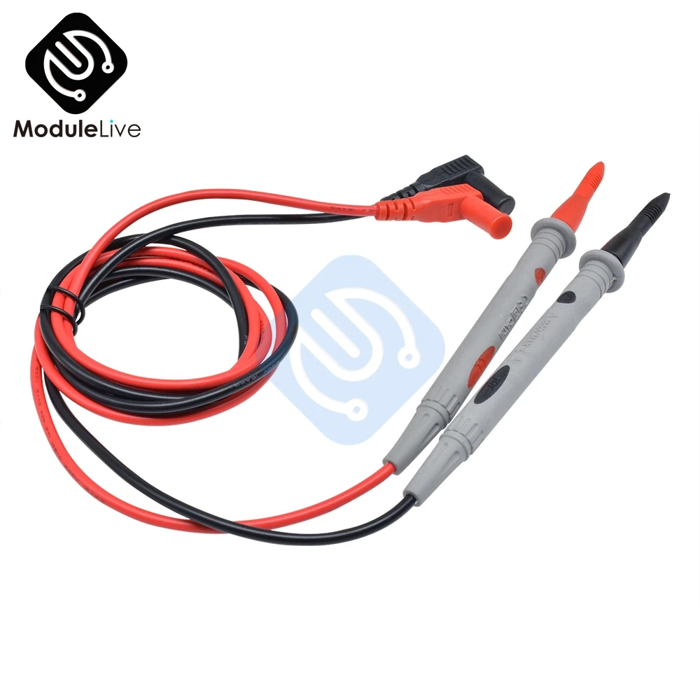 1Pcs 1000V 10A Needle Tip Probe Test Leads Pin Hot Universal Digital Multimeter Multi Meter Tester Lead Probe Wire Pen Cable