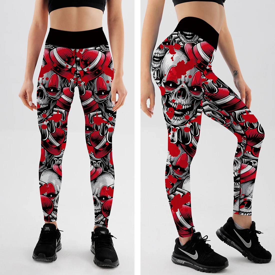 Fashion Halloween Women Leggings Pumpkin Printed High Waist Elasticity 3D Legging Fashion Female for Outdoor Jogging Pants