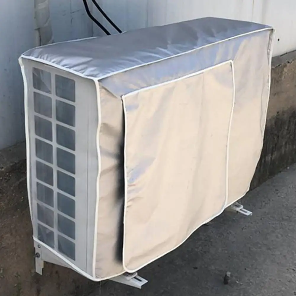 Outdoor Air Conditioning Cover Air Conditioner Waterproof Dust Cover Washing Anti-Dust Anti-Snow Cleaning Bag Rainproof