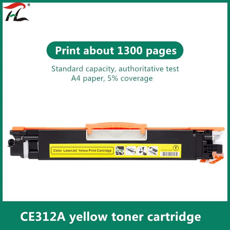 1PCS CE310 CE310A -313A 126A 126 Compatible Color Toner Cartridge For HP LaserJet Pro CP1025 M275 100 Color MFP M175a M175nw