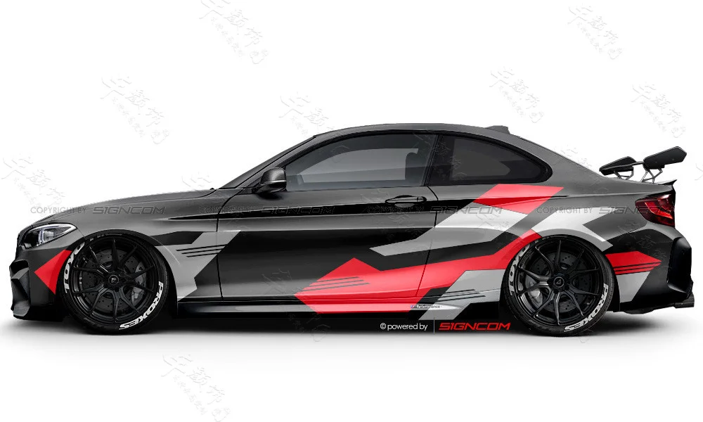 

Car Stickers Auto Vinyl Film Decal Sports for BMW 4 Series 425Li Sticker 2 Series Door Vinyl GT Fitting Toyota Supra Decal Lexus