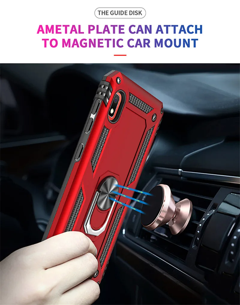 For Samsung Galaxy A10 Case A10 S Magnet Car Ring Stand Holder Cover for Samsung A10 SM-A105F/DS A10S SM-A105F/DS Coque funda