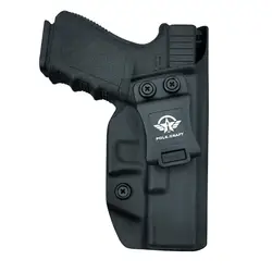 IWB Kydex 홀스터, 글록 19/19X/글록 23/글록 25/글록 32/글록 45 (3 4 5 세대)-안쪽 허리띠 캐리 은폐