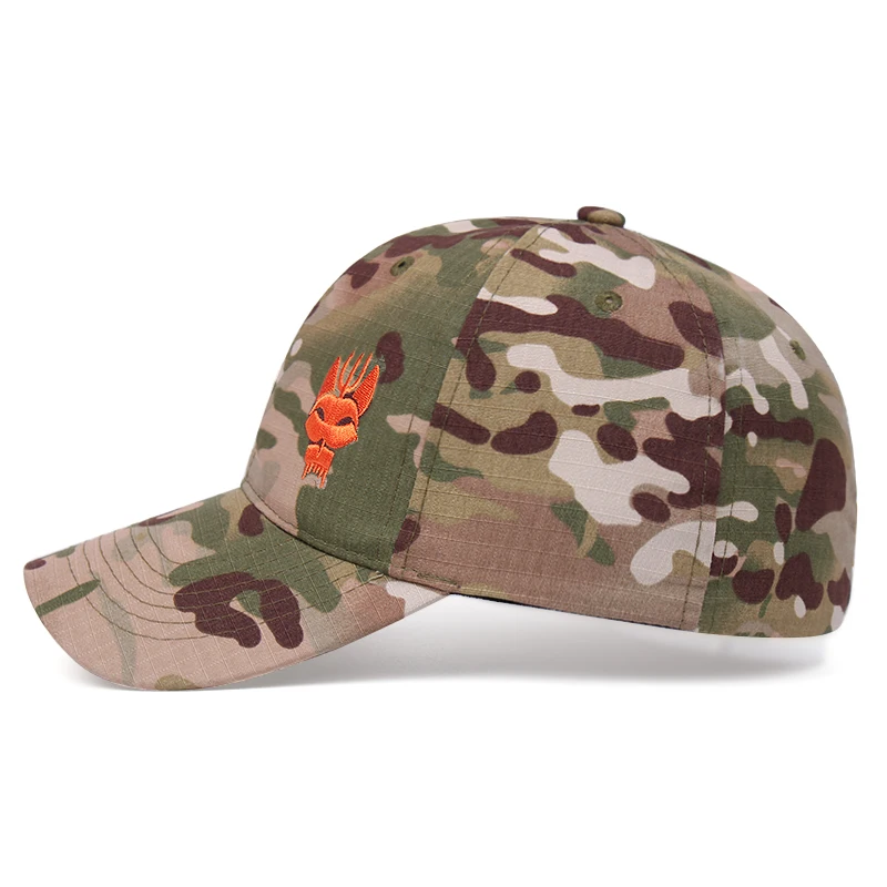 New fashion tactical cap and women back closed baseball hat Outdoor training cap Men