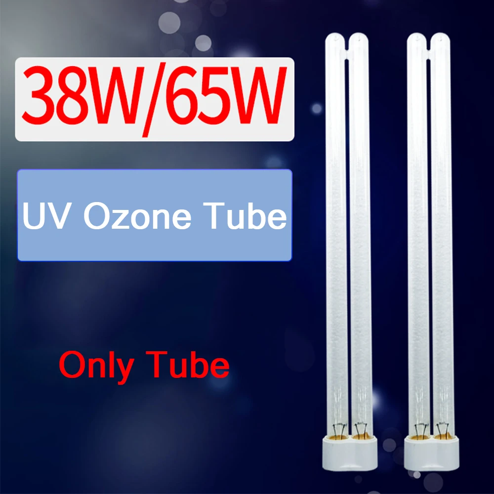 38W 65W UV Ozone  Sterilization Tube Disinfection Lamp Accessories