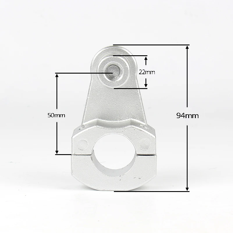 Motorcycle Bar Clamps Raised Handlebar Handle Bar Risers For 22MM 7/8\
