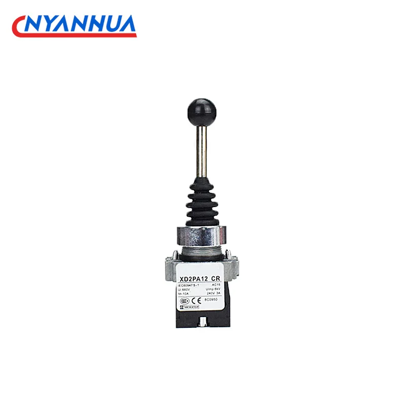 22mm 4 Position PA14/PA24CR Master Joystick Controller Cross Rocker Switch XD2PA22/PA12 2 Position Self-resetting/Self-locking