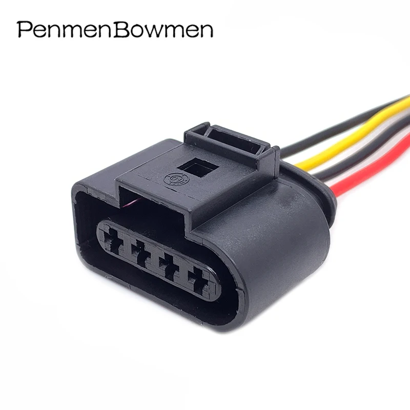 2/3/4/5/6/8/10 Pin 3.5mm Auto Ignition Coil Waterproof Connector Horn Sensor Plug With Cable 1J0973722 For VW