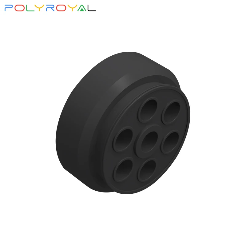 Polyroyal Bouwstenen Technologie Onderdelen 32X15Mm Ronde Hub, turbo Ventilatie 1 Pcs Educatief Speelgoed Voor Kinderen 60208