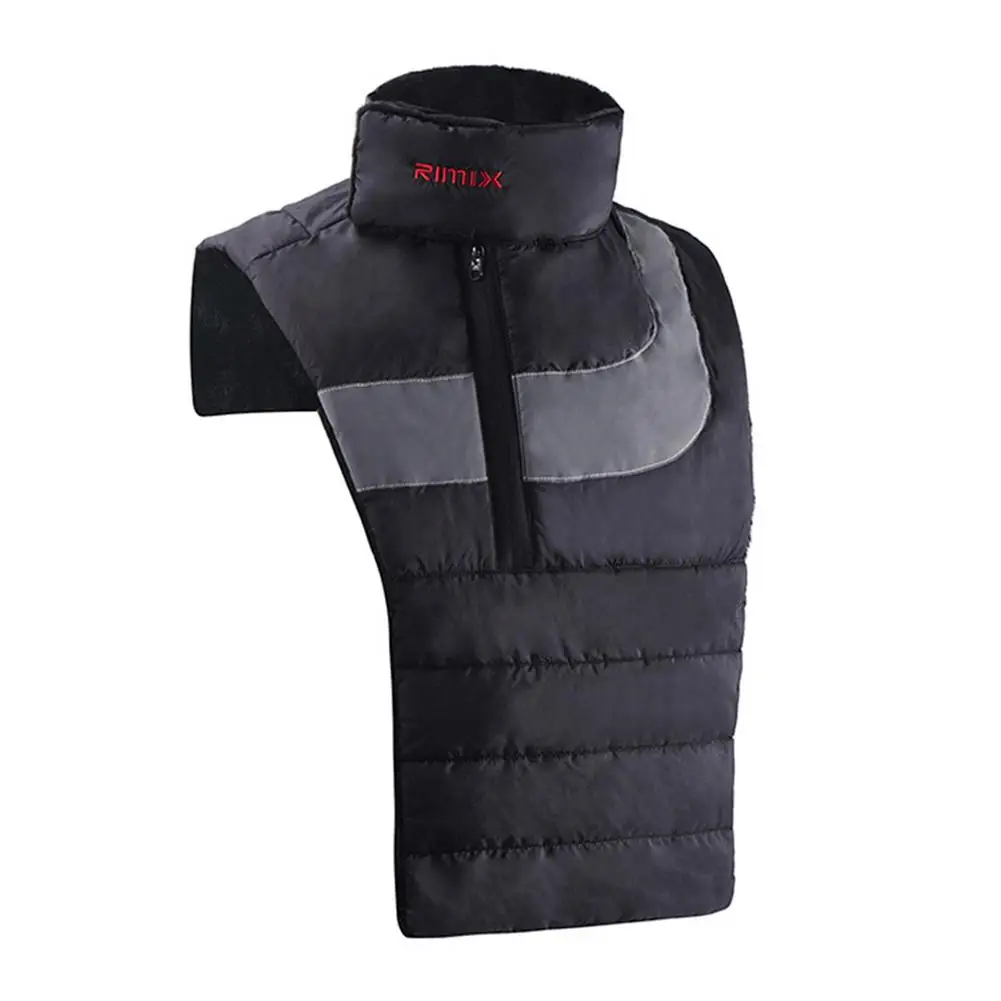 Cycling Bib Vest Outdoor Sports Warmth And Windproof Collar Vest Portable Reflective Collar Neck Guard Chest Guard Collar