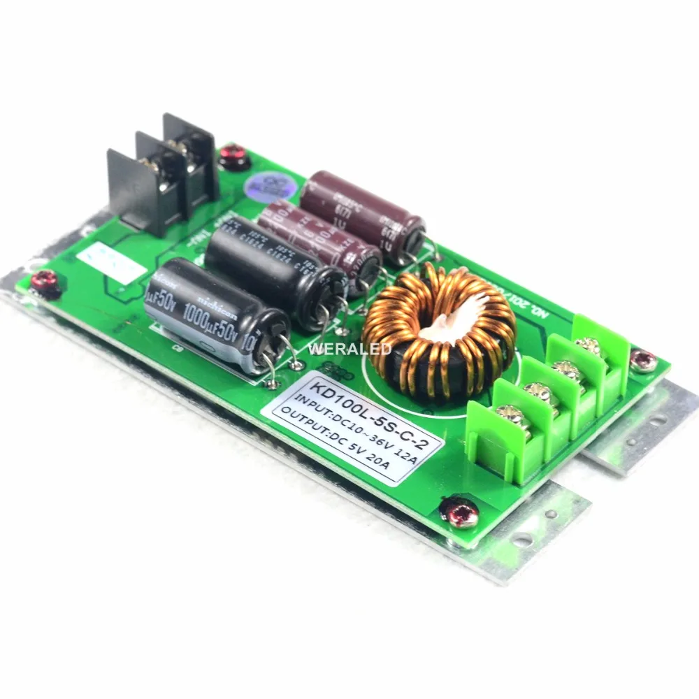 100W LED Display Power Supply Input:DC10~36V Support Advertising Products P2.5/P3/P4/P5/P6/P8/P10 LED Module