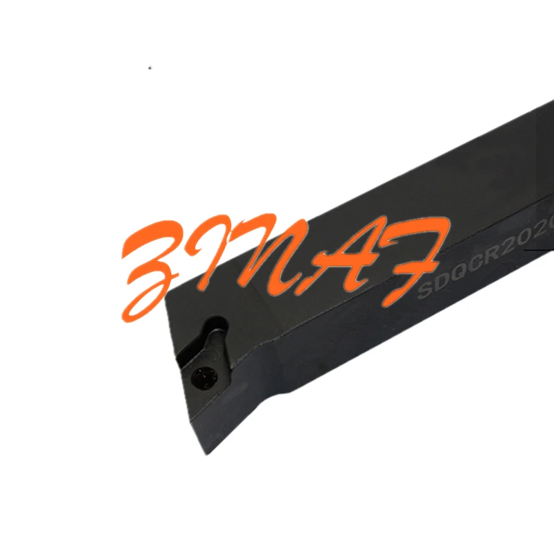 Резец для наружной обточки SDQCR1010H07, SDQCR1212H07, DCMT070204, DCMT070208, карбидная вставка для токарного станка бар, режущий инструмент с ЧПУ, 1 шт.