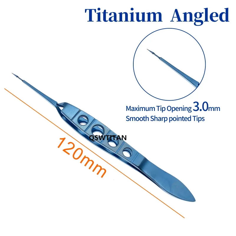 Titanium eye Akahoshi Phaco Prechopper Ophthalmic forceps Ophthalmic Microsurgery Instrument