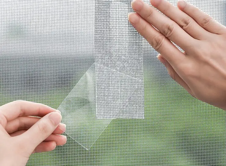 Window screen mosquito repair subsidy mosquito net mesh hole stick self-adhesive broken hole patch patch window mesh sand repair