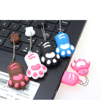 Cartoon Cute Lovely Cat Claws Pen Drive 4gb 8gb 16gb 32gb 64gb Women USB Flash Drive USB 2.0 Flash Memory Stick Pendrives U Disk