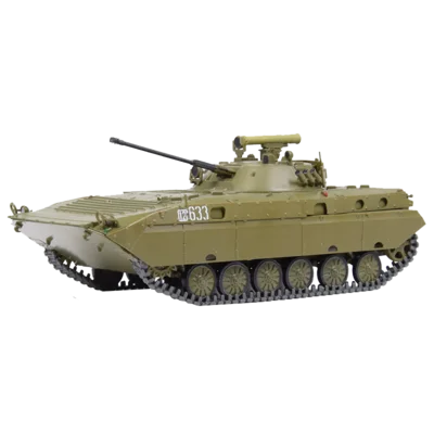 1:43 Russian amphibious tracked infantry fighting vehicle BMP-2D simulation alloy armored vehicle troop transport vehicle model