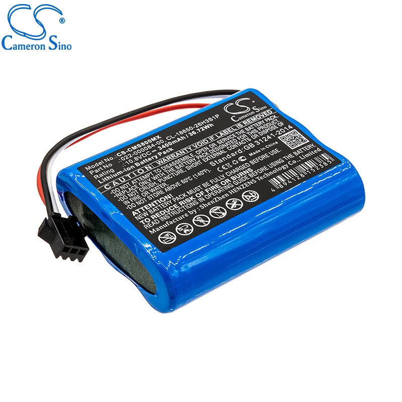 CameronSino Pin Cho Cardiomonitor COMEN Ngôi Sao 8000 E Phù Hợp Với COMEN 022-000084-00 Y Tế Thay Thế Pin 3400MAh/36.72Wh