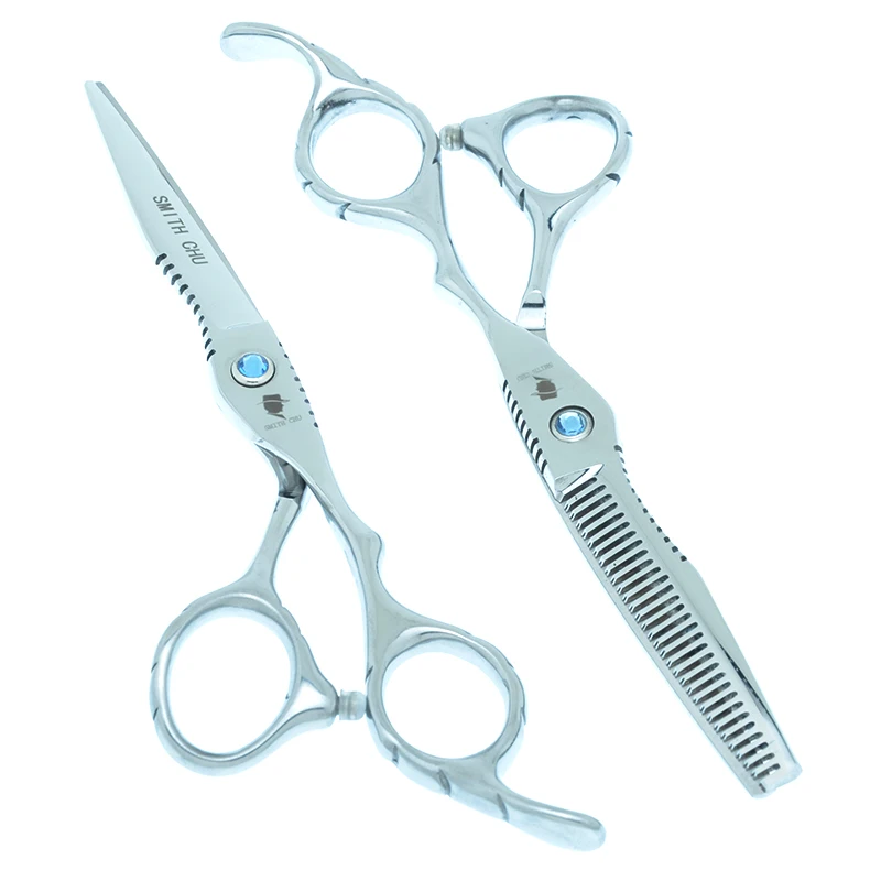 

6.0" Hair Scissors Hairdressing Scissor Japan 440c Professional Hairdresser's Cutting Thinning Shear Barber Hair Clipper A0117C